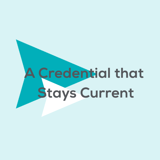 A credential that stays current